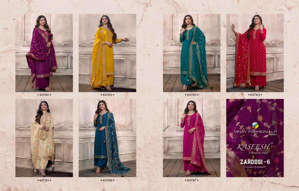 Vinay Kaseesh Zardosi 6 Traditional Designer Salwar Suit Collection